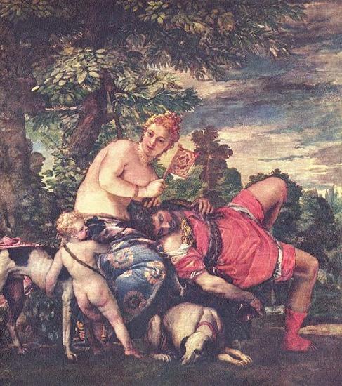Paolo Veronese Venus und Adonis china oil painting image